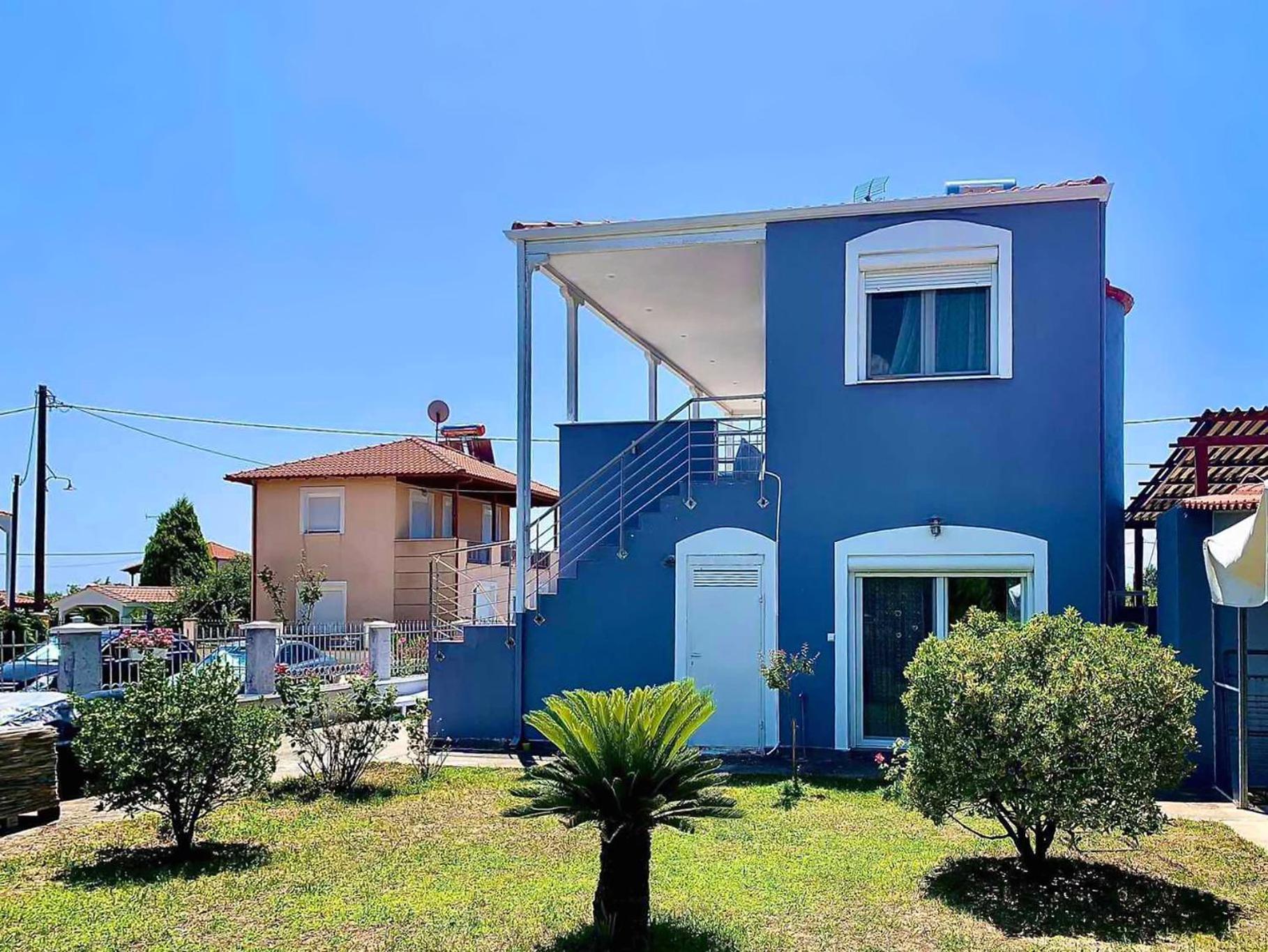 Вилла Blue House Kariani Экстерьер фото
