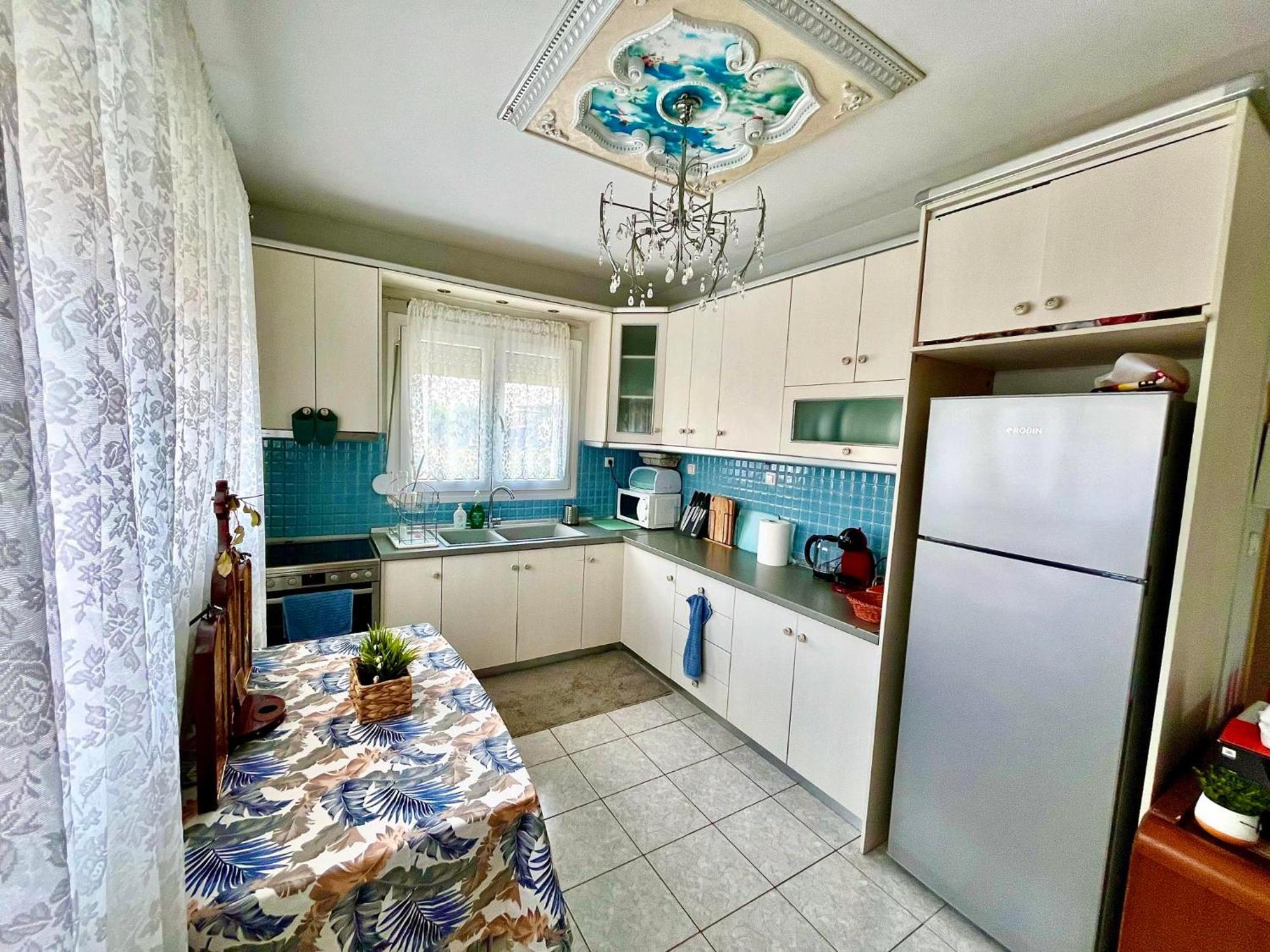 Вилла Blue House Kariani Экстерьер фото